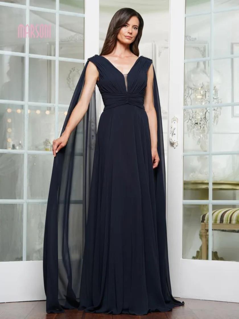 Formal Dresses Fitted Evening Formal Dress Midnight