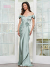 Formal Dresses Long Fitted Evening Formal Dress Sage