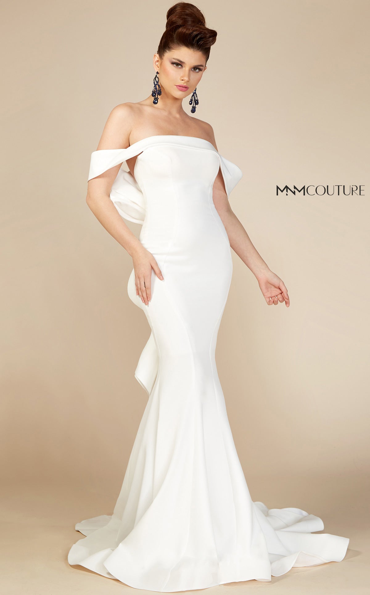 Formal Dresses Long Evening Gown Mermaid Formal Dress White
