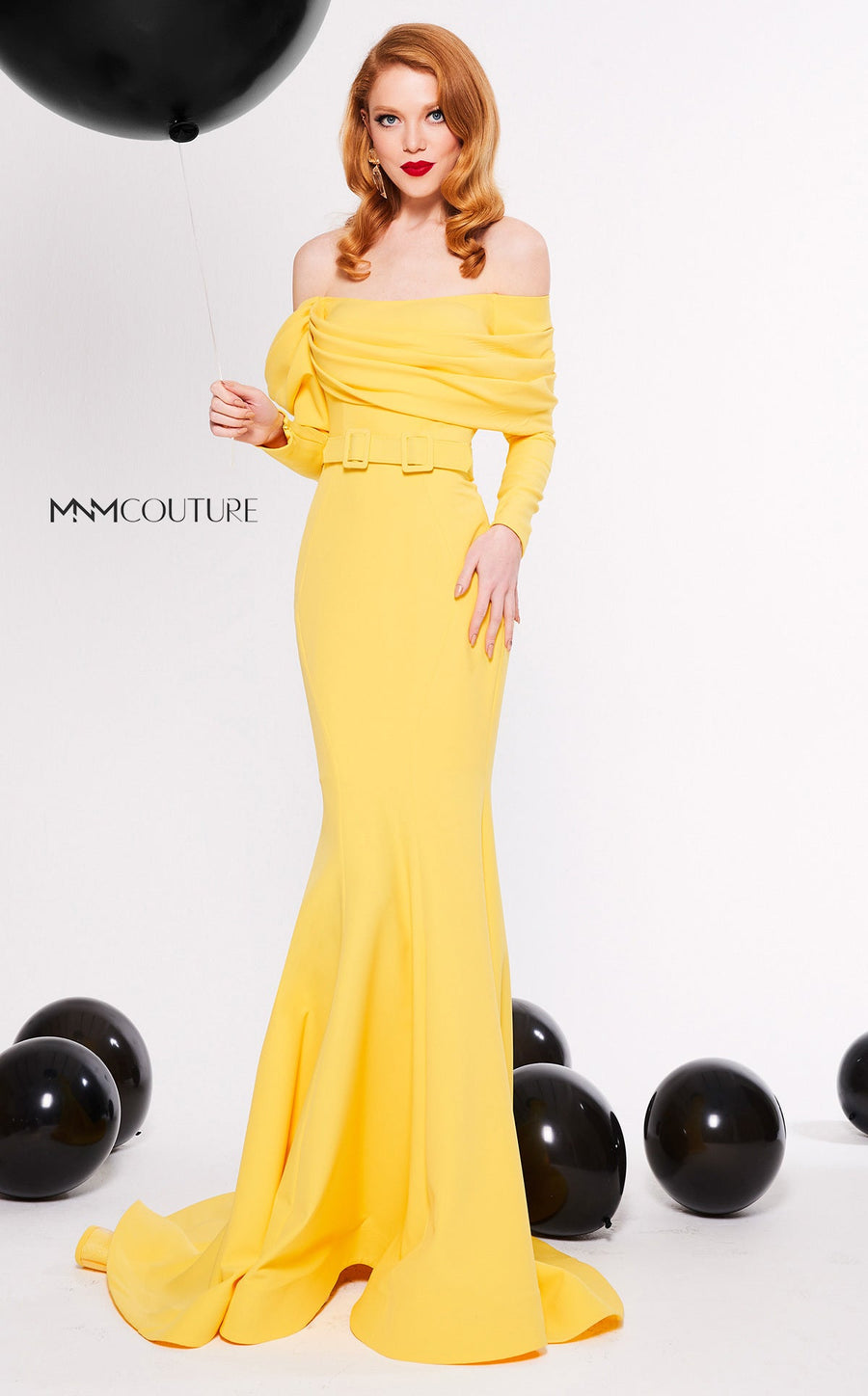 Formal Dresses Fitted Long Formal Mermaid Evening Dress Yellow