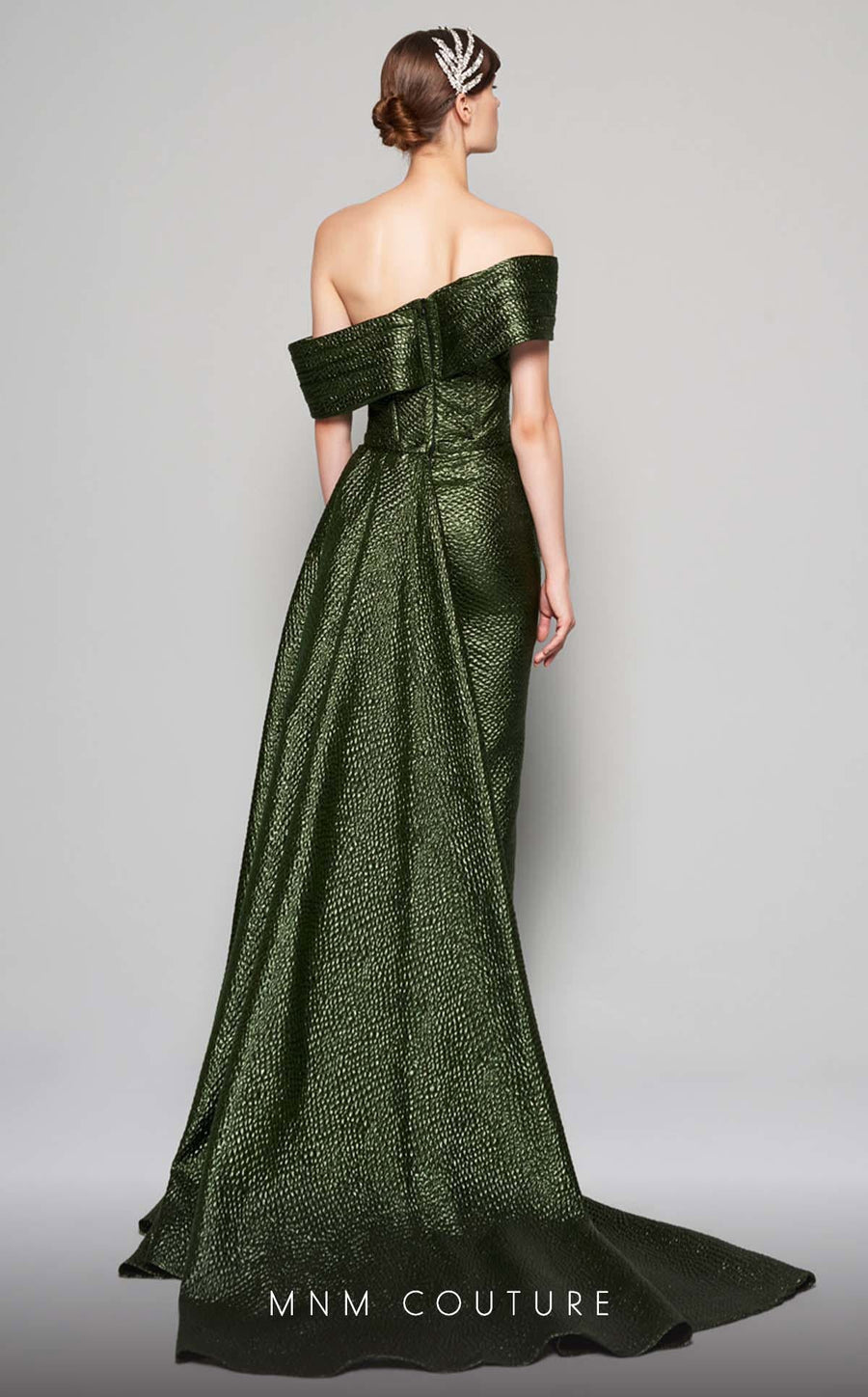 Formal Dresses Fitted Long Formal Slit Evening Prom Dress Green