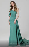 Formal Dresses Long Evening Slit Mermaid Formal Dress  Mint