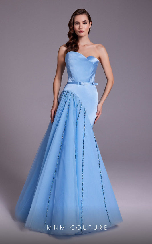 Prom Dresses Beaded Sequin Long Formal Aline Prom Dress Ice Blue