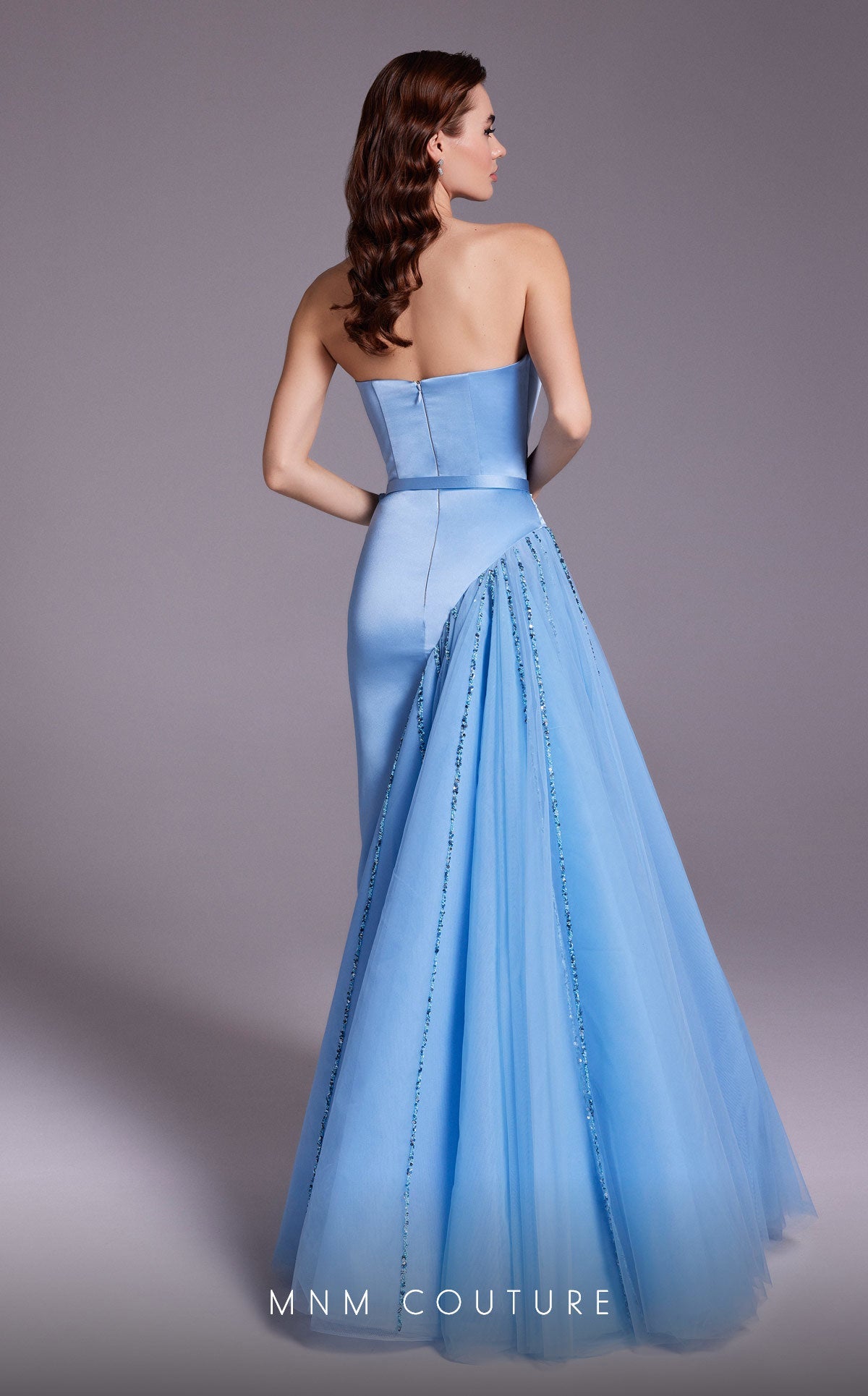 Prom Dresses Beaded Sequin Long Formal Aline Prom Dress Ice Blue