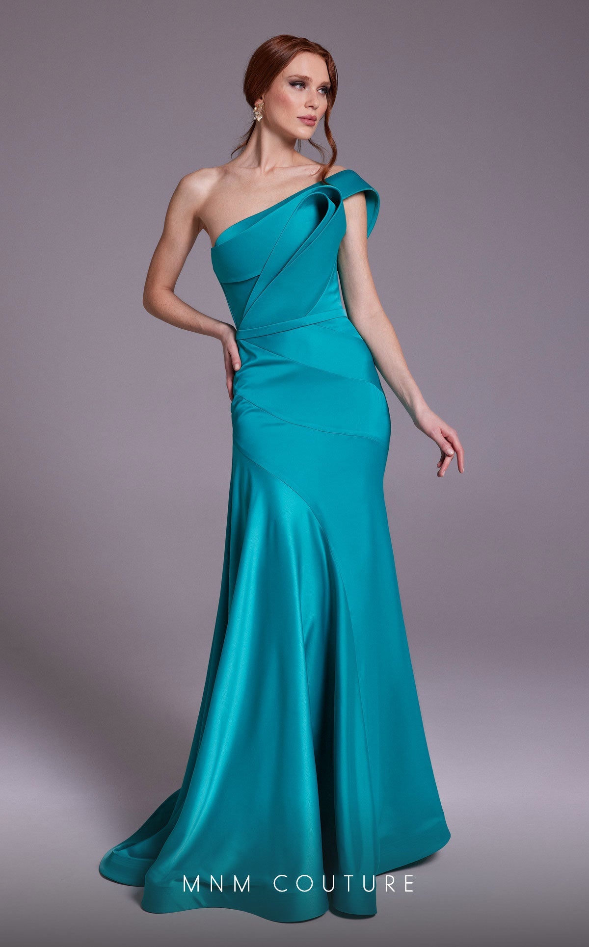 Formal Dresses Fitted Evening Gown Long Formal Dress  Green
