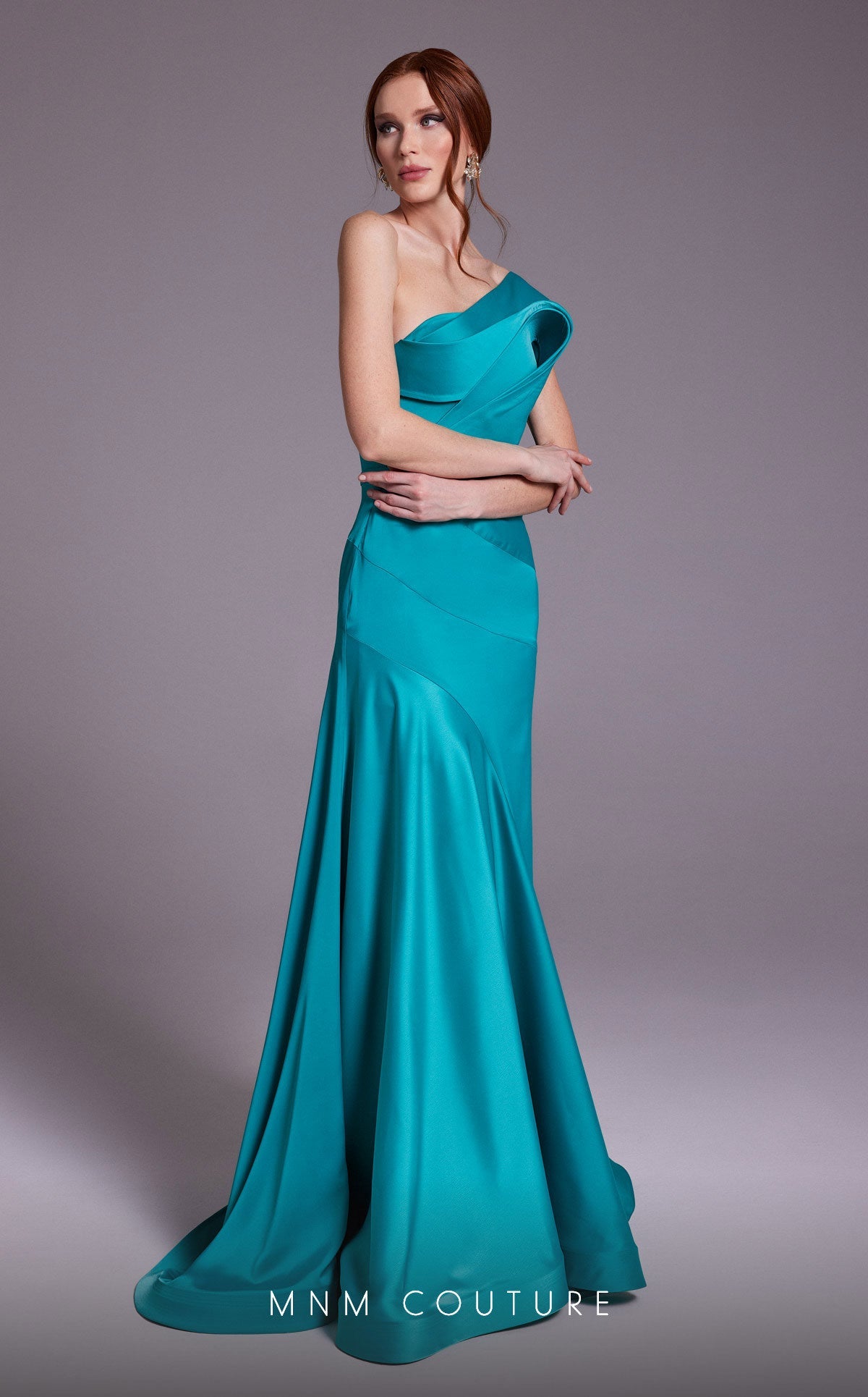 Formal Dresses Fitted Evening Gown Long Formal Dress  Green