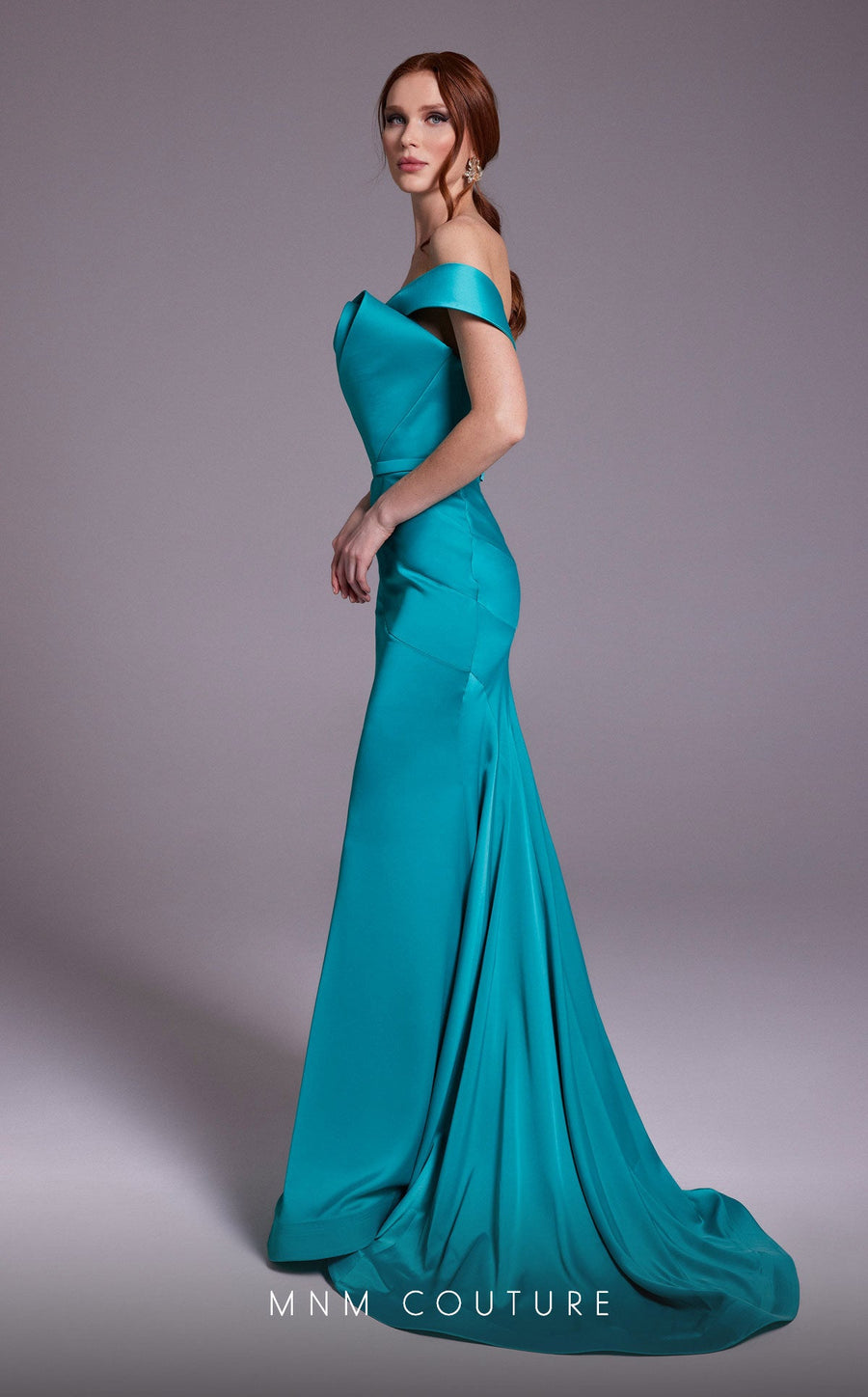Formal Dresses Fitted Evening Gown Long Formal Dress  Green