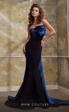 Formal Dresses Pleated Long Mermaid Fit Evening Prom Dress Royal Blue