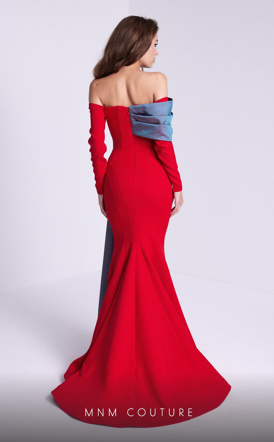 Formal Dresses Long Formal Two Tone Mermaid Evening Dress Red