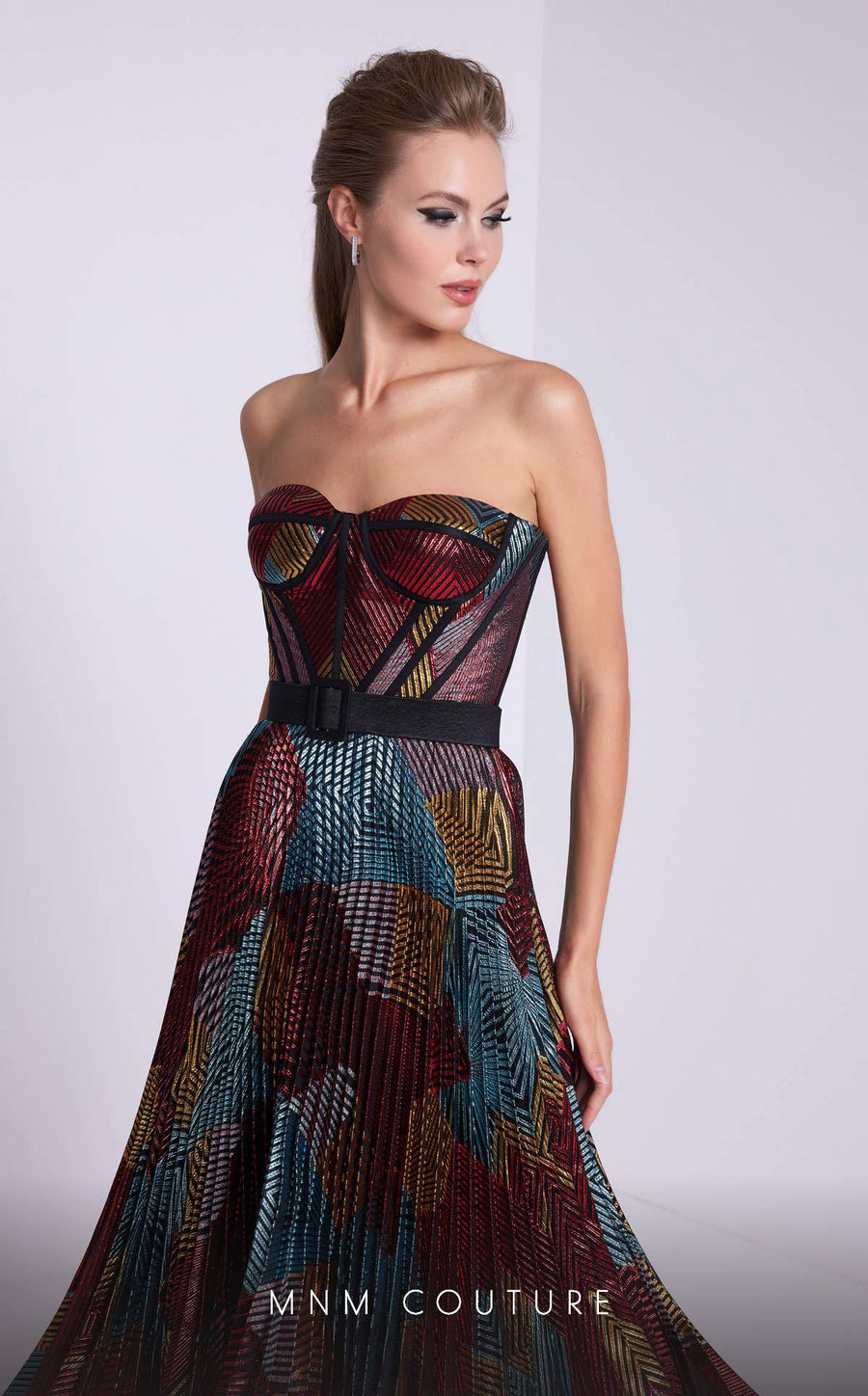 Cocktail Dresses Pleated A Line Formal Tea Length Prom Dress Black