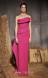 Prom Dresses Fitted Formal Long Evening Prom Dress Fuchsia