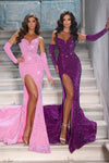 Prom Dresses Long Strapless Prom Dress Pink