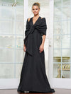 Formal Dresses A Line Long Formal Evening Dress Black
