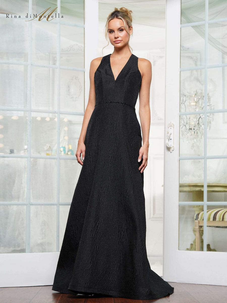 Plus Size Dresses Plus Size Long Formal A Line Evening Dress Black