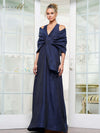 Formal Dresses A Line Long Formal Evening Dress Navy