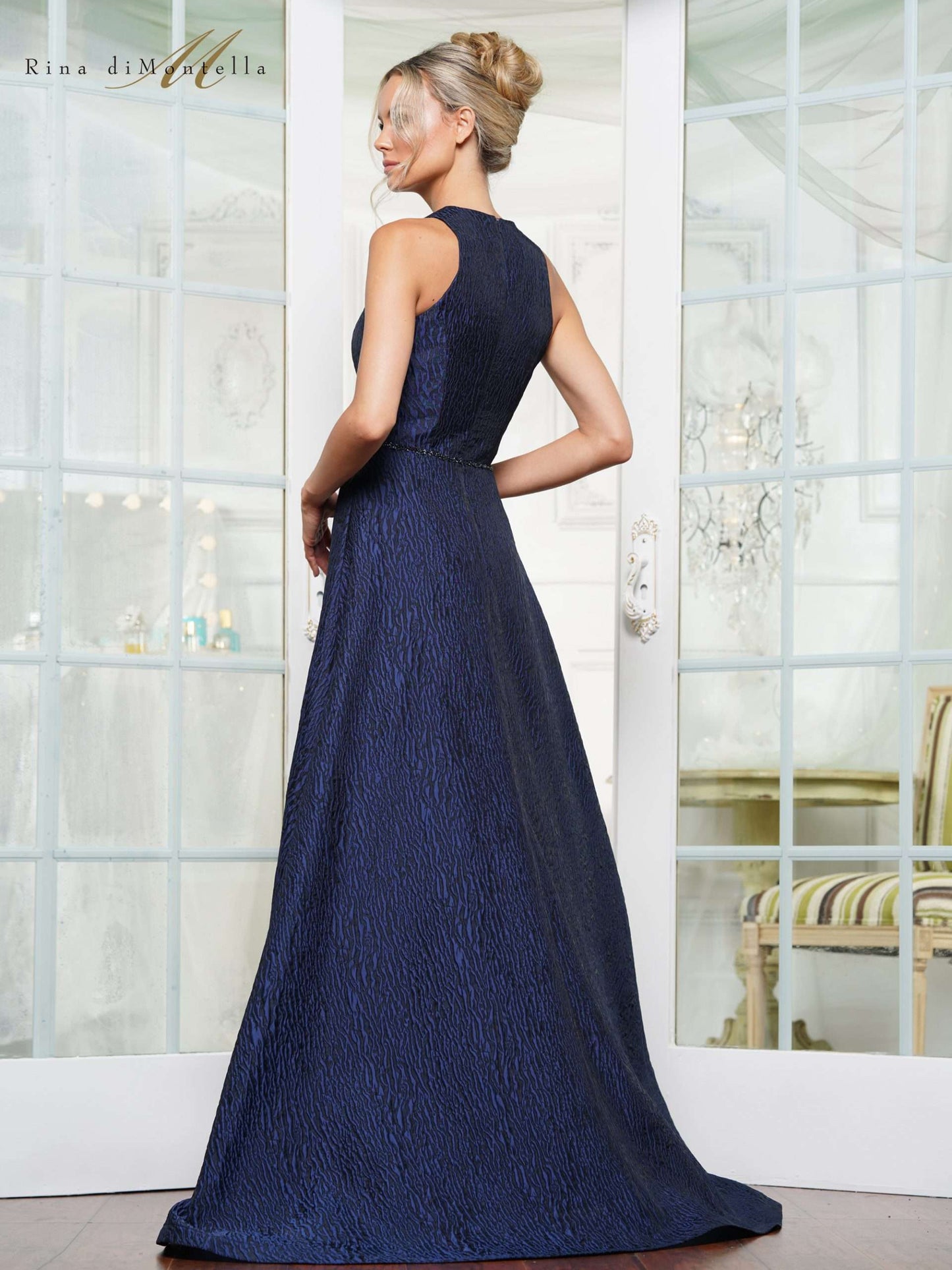 Plus Size Dresses Plus Size Long Formal A Line Evening Dress Navy