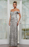Formal Dresses Formal Evening Long Fitted Dress Platinum