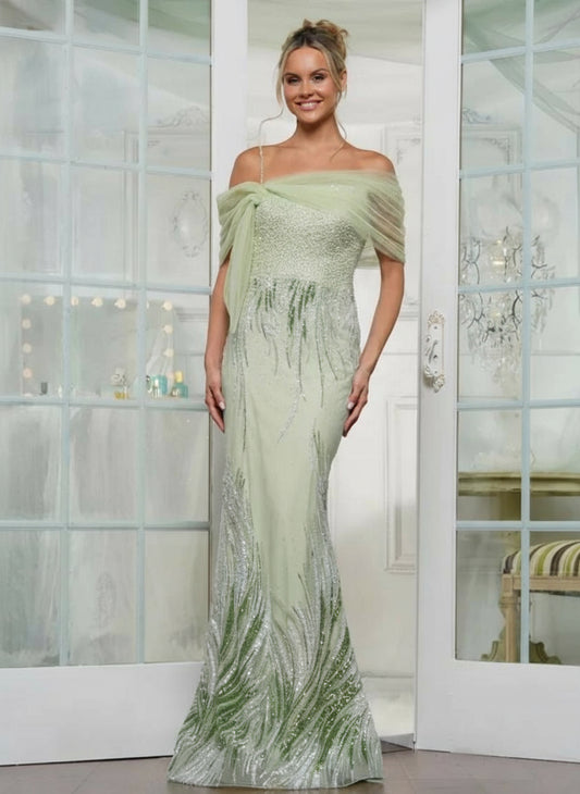 Formal Dresses Formal Long Evening Dress Green