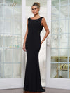 Formal Dresses Fitted Long Formal Evening Dress Black