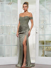 Formal Dresses Long Fitted Evening Formal Dress Sage Olive
