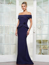 Formal Dresses Fitted Long Formal Dress Navy