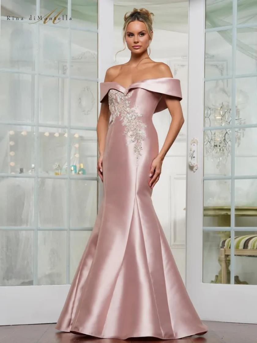 Formal Dresses Long Fitted Formal Dress Blush