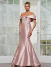 Formal Dresses Long Fitted Formal Dress Blush