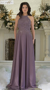 Formal Dresses Long Formal Pleated Evening Dress Victorian Lilac