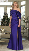 Formal Dresses Formal Long Pleated Beaded Evening Dress Amethyst