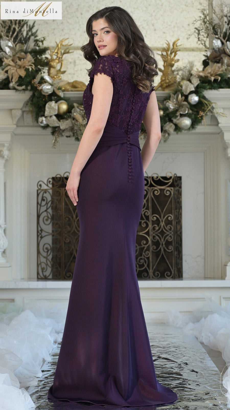 Formal Dresses A Line Formal Long Evening Dress Aubergine