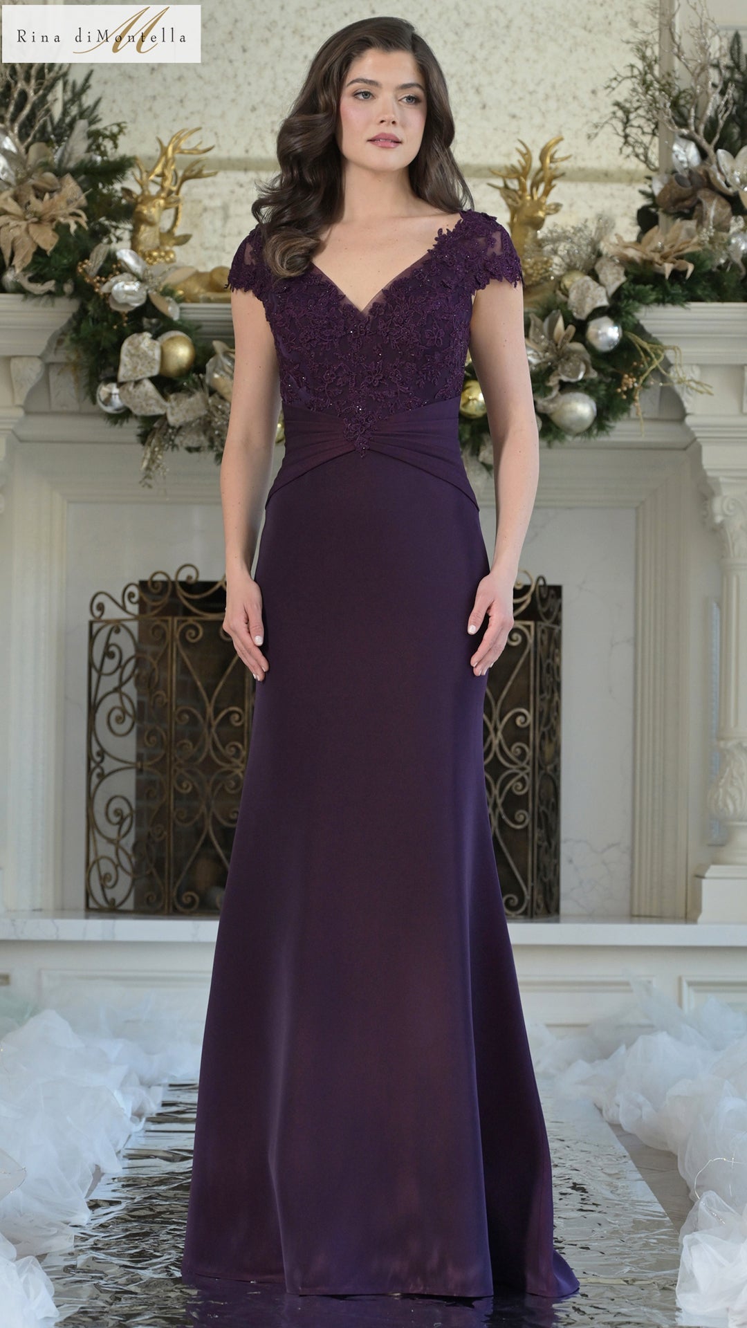 Formal Dresses A Line Formal Long Evening Dress Aubergine