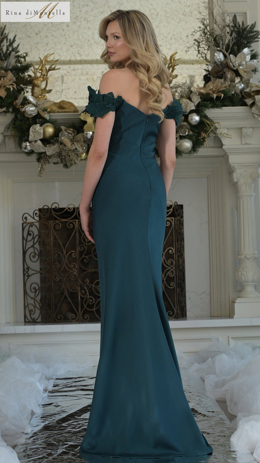 Prom Dresses Fitted Long Evening Formal Prom Dress Forest