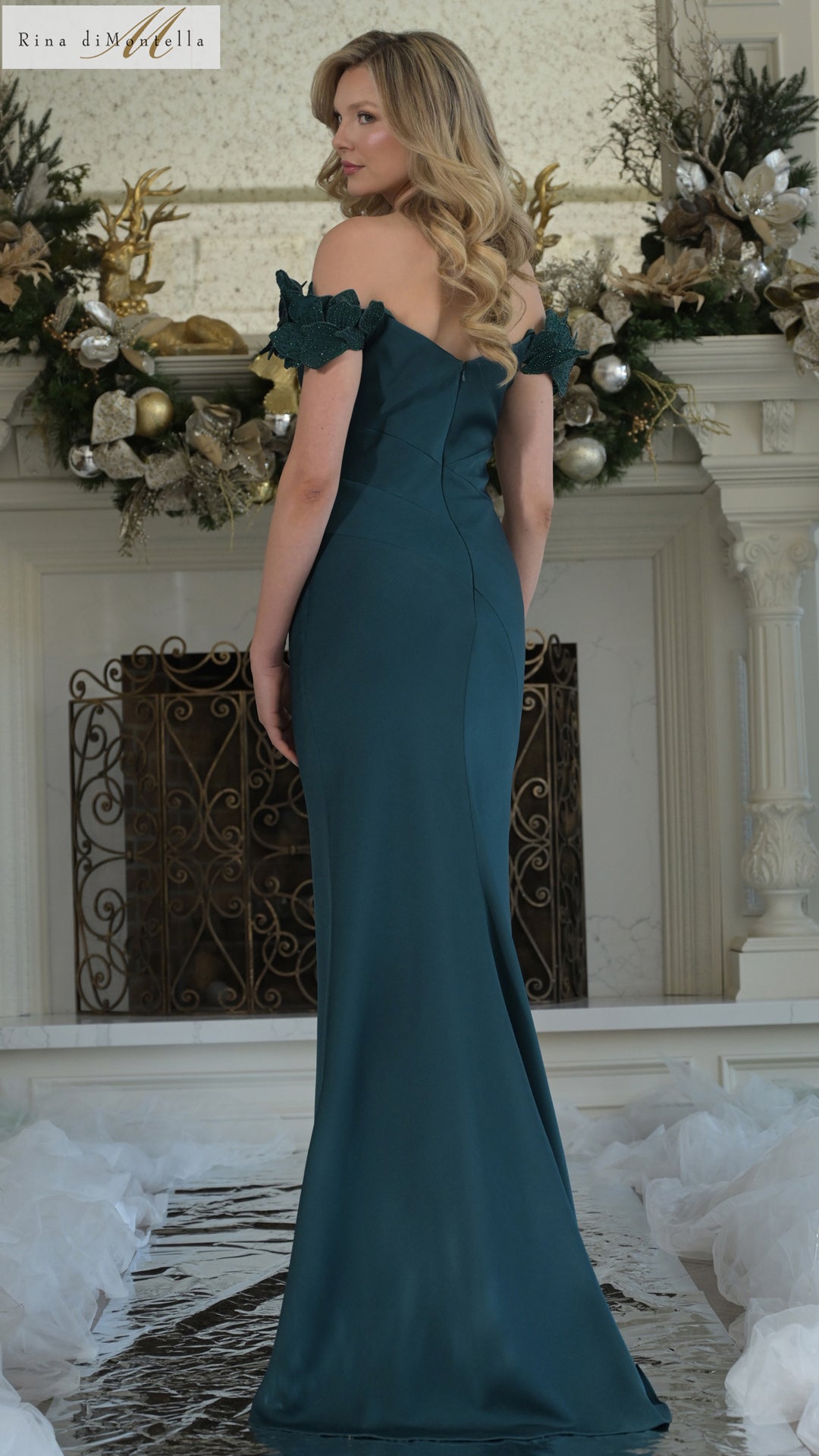 Prom Dresses Fitted Long Evening Formal Prom Dress Forest