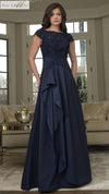 Mother of the Bride Dresses Long Formal A Line Mother of the Bride Dress Navy