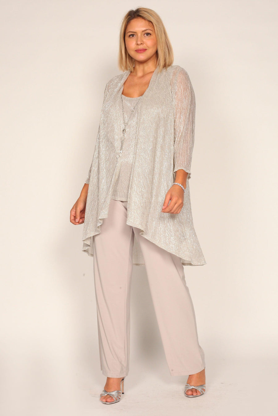 Pant Suit Formal Petite Pant Suit Champagne