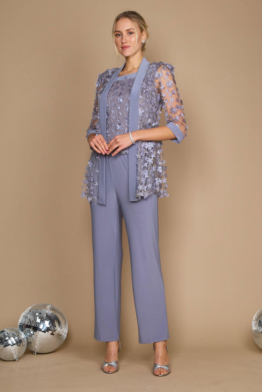 R&M Richards 9462 Long Mother Of The Bride Pant Set
