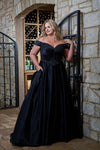 Wedding Dresses Long Bridal Gown A Line Pleated Wedding Dress Black