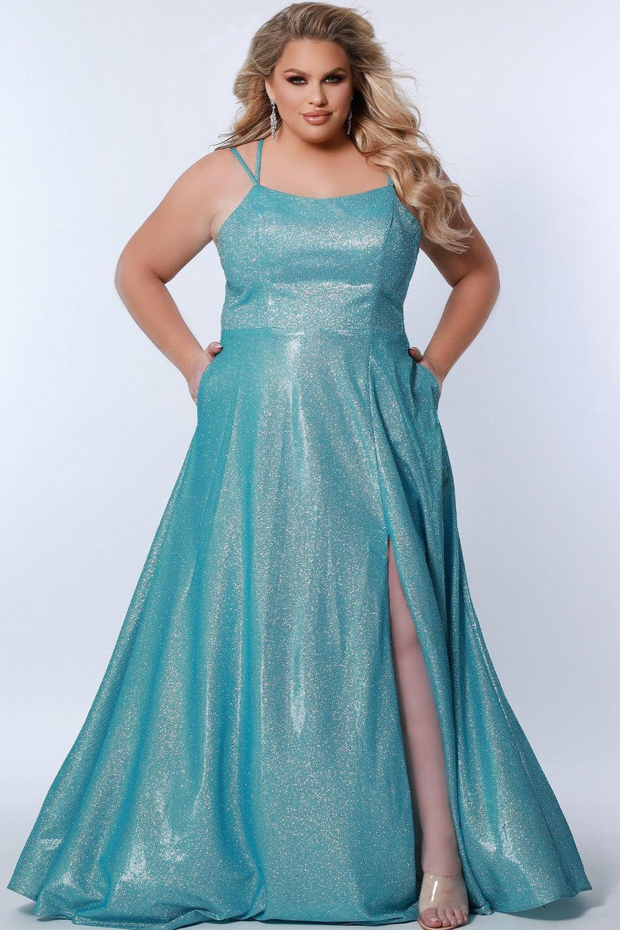 Plus Size Dresses Plus Size Long Formal Prom Dress Topaz