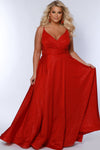 Plus Size Dresses Prom Long A Line Formal Pocket Plus Size Dress Ruby