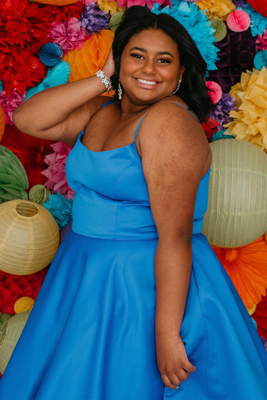 Prom Dresses Prom Short Plus Size Homecoming Dress Royal