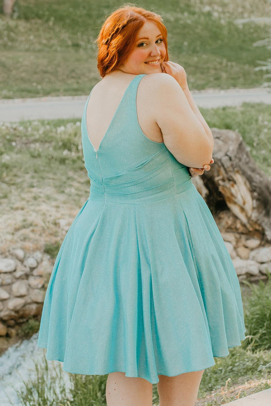 Prom Dresses Plus Size Homecoming Prom Short Dress Capri