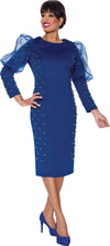 Cocktail Dresses Long Sleeve Short Formal Dress Royal