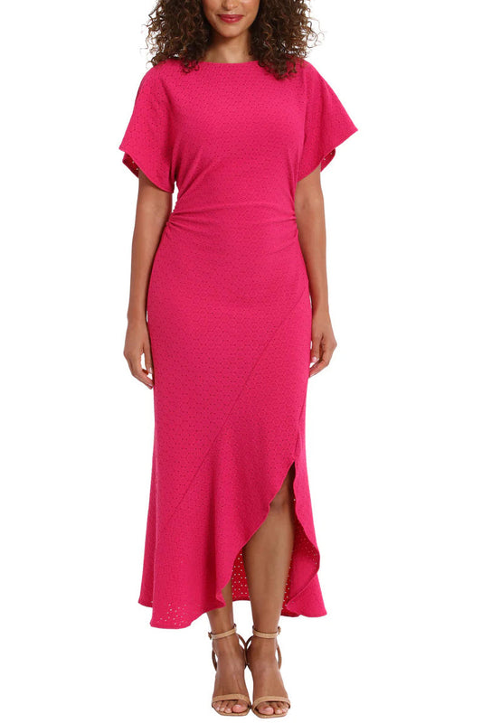 Cocktail Dresses Midi Length Short Cocktail Dress Fuchsia