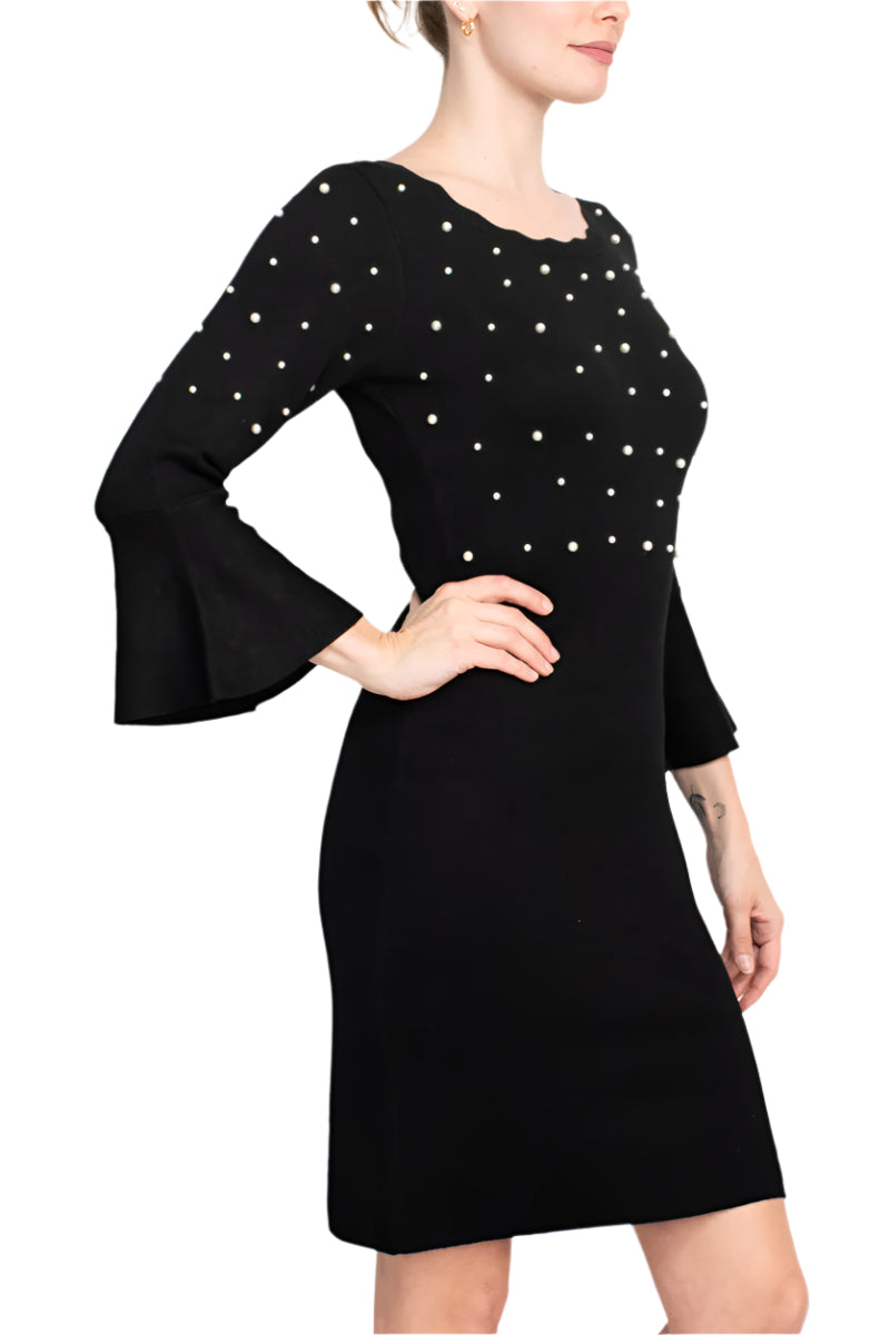 Cocktail Dresses Short Cocktail Ruffle Dress Black