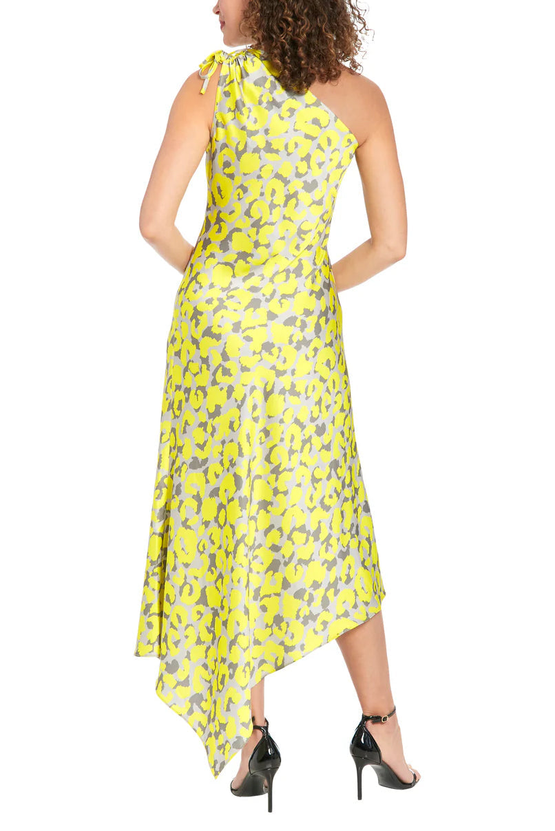 Cocktail Dresses High Low Printed Cocktail Dress CITRON