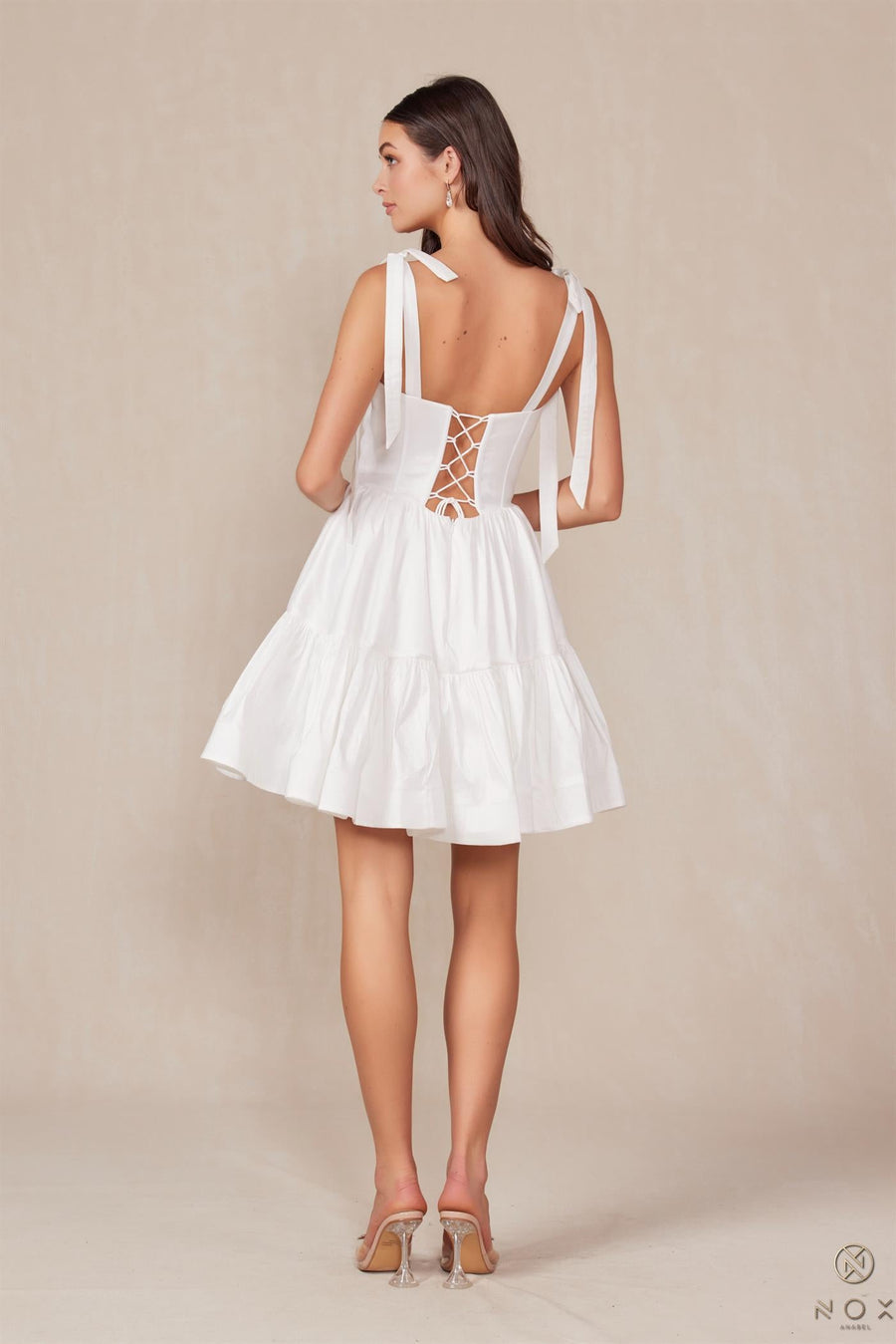 Cocktail Dresses Short A Line Cocktail Dress White