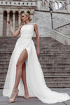 Prom Dresses Long Sequin Ball Gown Formal Prom Dress Off White