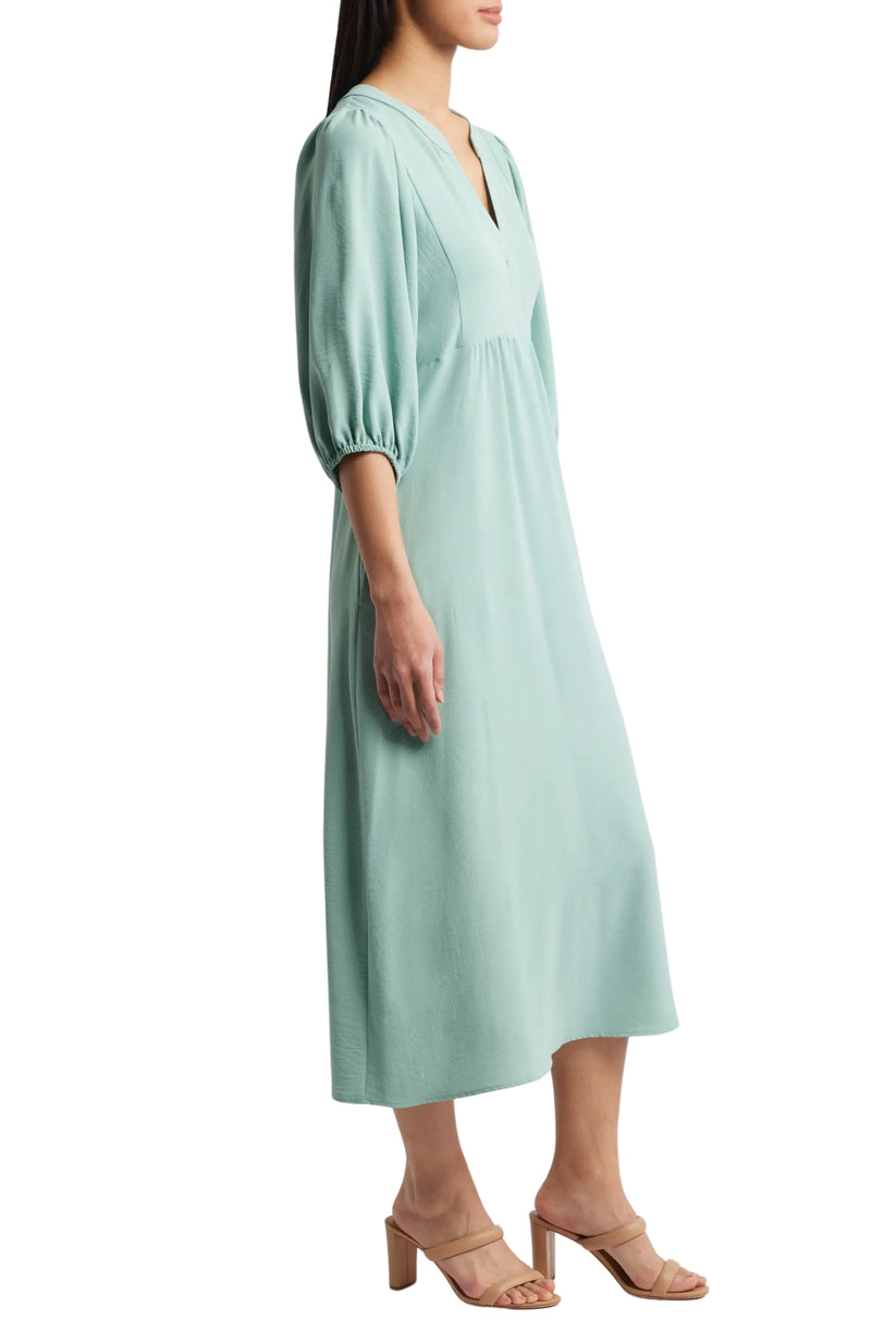 Cocktail Dresses Short Cocktail Puff Sleeve Midi Maxi DressSeafoam