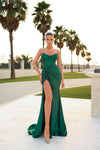 Prom Dresses Long Fitted Formal Evening Prom Dress Emerald Green