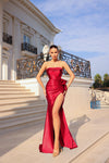 Prom Dresses Long Fitted Formal Prom Dress Red